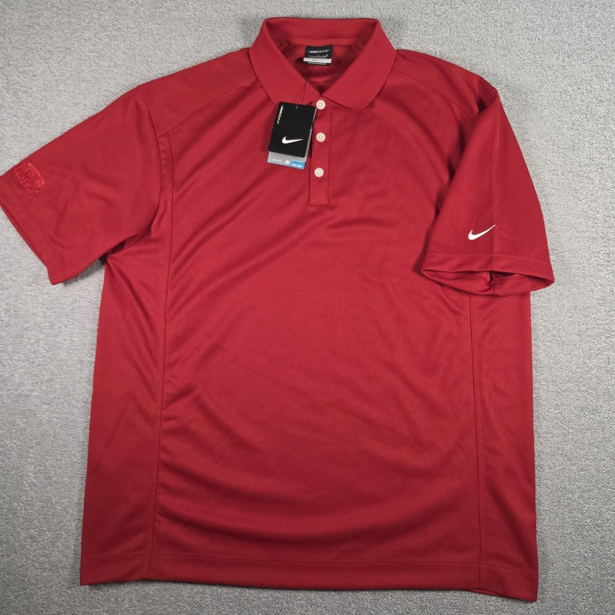 Nike Golf Red Polos for Men for sale | eBay