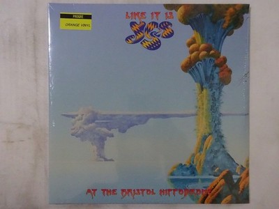Yes Like It Is: Yes At The ~ Soulfood PRELP087C Germany sealed,orange  LP