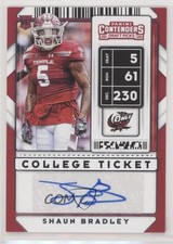 2020 Panini Contenders Draft Picks College Ticket Shaun Bradley #229 Auto 0cn0