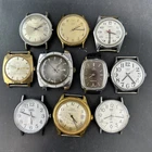 Timex Lot Of 11 Mens Vintage Wrist Watches Mechanical Quartz Analog Indiglo ++