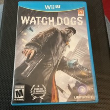 Watch Dogs Nintendo Wii U Complete with Manual 2014 VG Condition