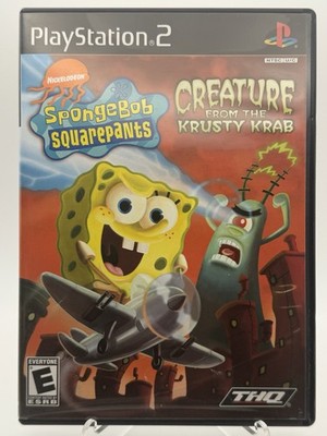 Spongebob Creature from the Krusty Krab (PlayStation 2) CIB | No Manual | Tested