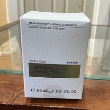KORRES White Pine Restorative Overnight Facial Cream 60mL Retinol Alternative