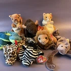 VINTAGE Lot Ty Beanie Baby Hissy Freckles Ziggy Stinger Pellets Roary Roam Nuts