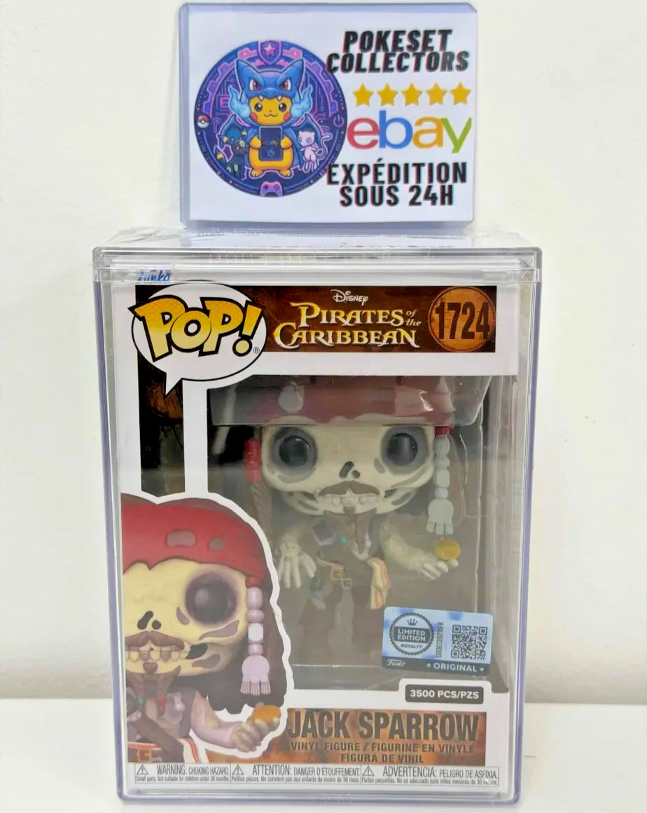 Funko Pop! JACK SPARROW #1724 LIMITED Edition ROYALTY 3500 PCS NEUF - ENVOI 24H