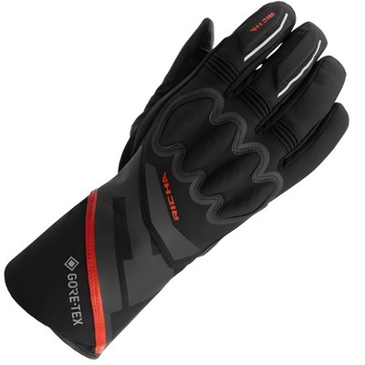 Richa Vision GTX Goretex Damen wasserdichte Motorrad Touren Handschuhe schwarz