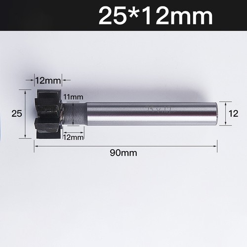 16-32mm T-Slot Milling Cutter Carbide End Mill Shank End Mill Metal Cutting Tool - Picture 39 of 59