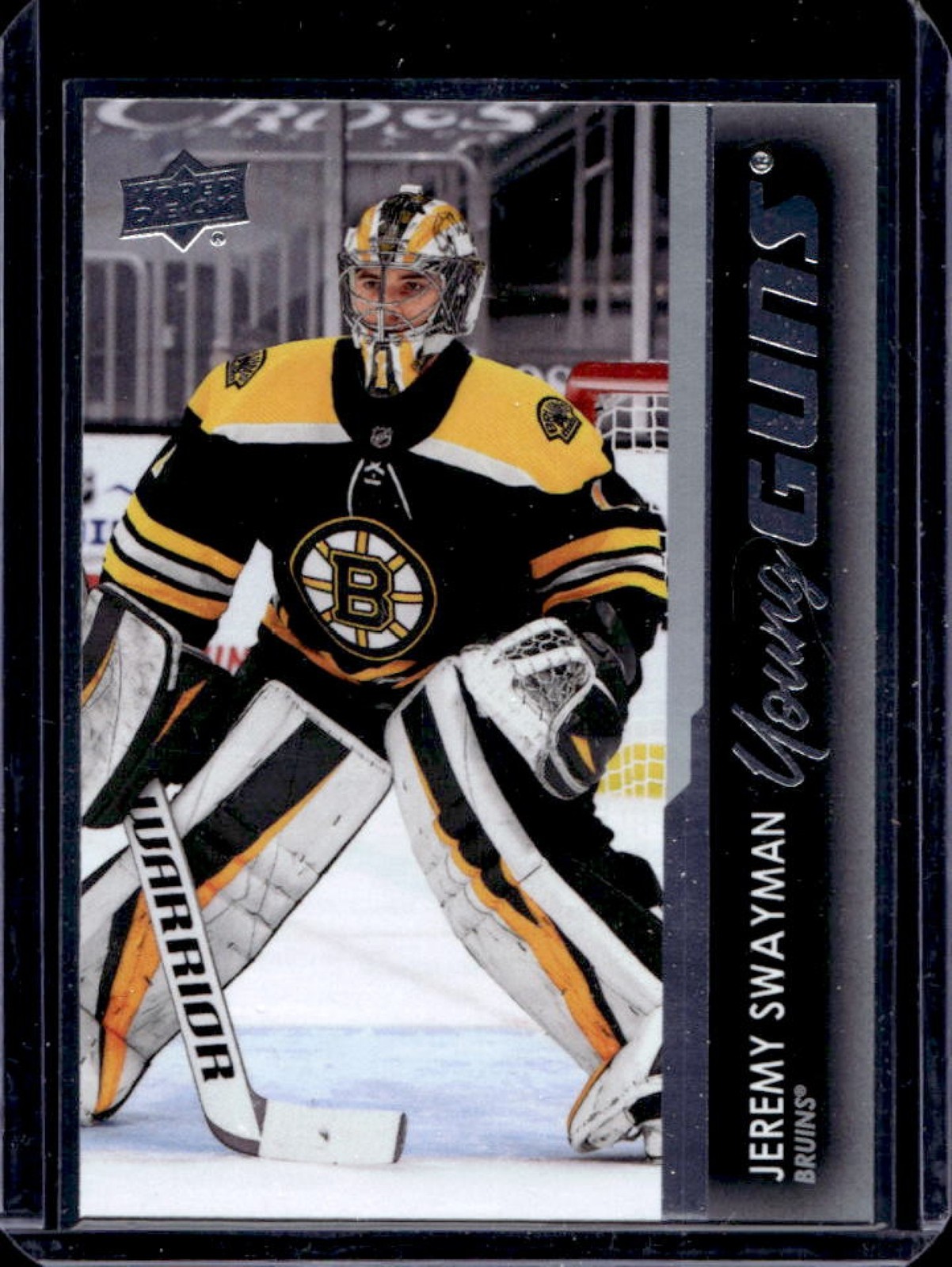 2021-22 Upper Deck Jeremy Swayman Rookie Young Guns RC #226 Bruins