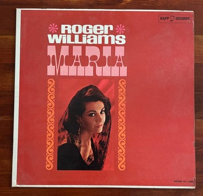 Roger Williams - Maria - KL-1266 Vintage Vinyl Record LP (RB7)