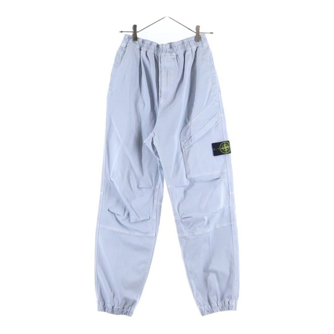STONE ISLAND STRETCH ORGANIC BROKEN TWILL COTTON OLD EFFECT PANTS Used 4caa5ebc4
