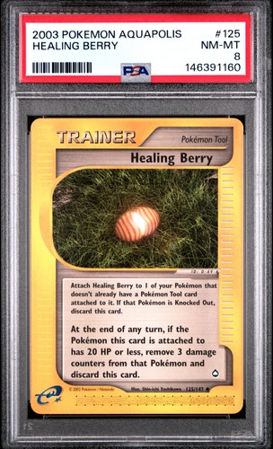 Healing Berry graded PSA 8 for sale on eBay