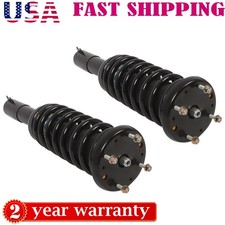 For Jaguar XJ X351 XJR575 XJL AWD 2x Front Struts Spring Assys w/Electric