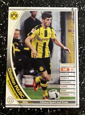 2016-17 Panini WCCF - Version 3.0 Christian Pulisic #A14-46 RC Rookie card USMNT