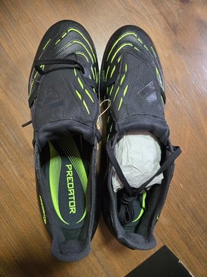 Adidas Predator League FT FG/MG Soccer Cleats Black Carbon SIZE 11M 12W