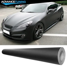 59" x 60" 3D Matte Black Vinyl Sheet Car Wrap Sticker Decal Film Sheet For BMW
