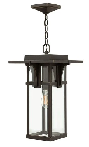 Hinkley Lighting 2322 1 Light 19.25" Tall Outdoor Lantern Pendant - Bronze - Picture 1 of 3