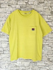 Ben Davis Lime Green Cotton Short Sleeve T-Shirt M Japan