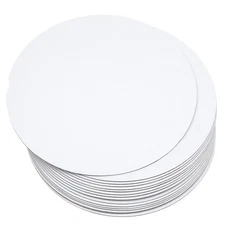 New qiqee 40-Packs Cake Boards Round 6 Inch White Circles Rounds Base Food-Grade