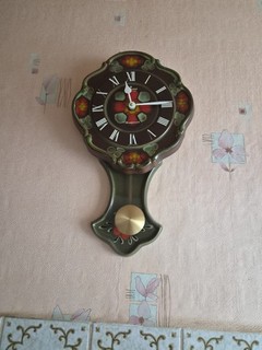 Vintage Pendelwanduhr von Junghans