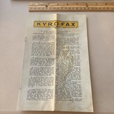 Antique Chiropractic Propaganda Burton-Shields Indiana Chiropractor Newsletter