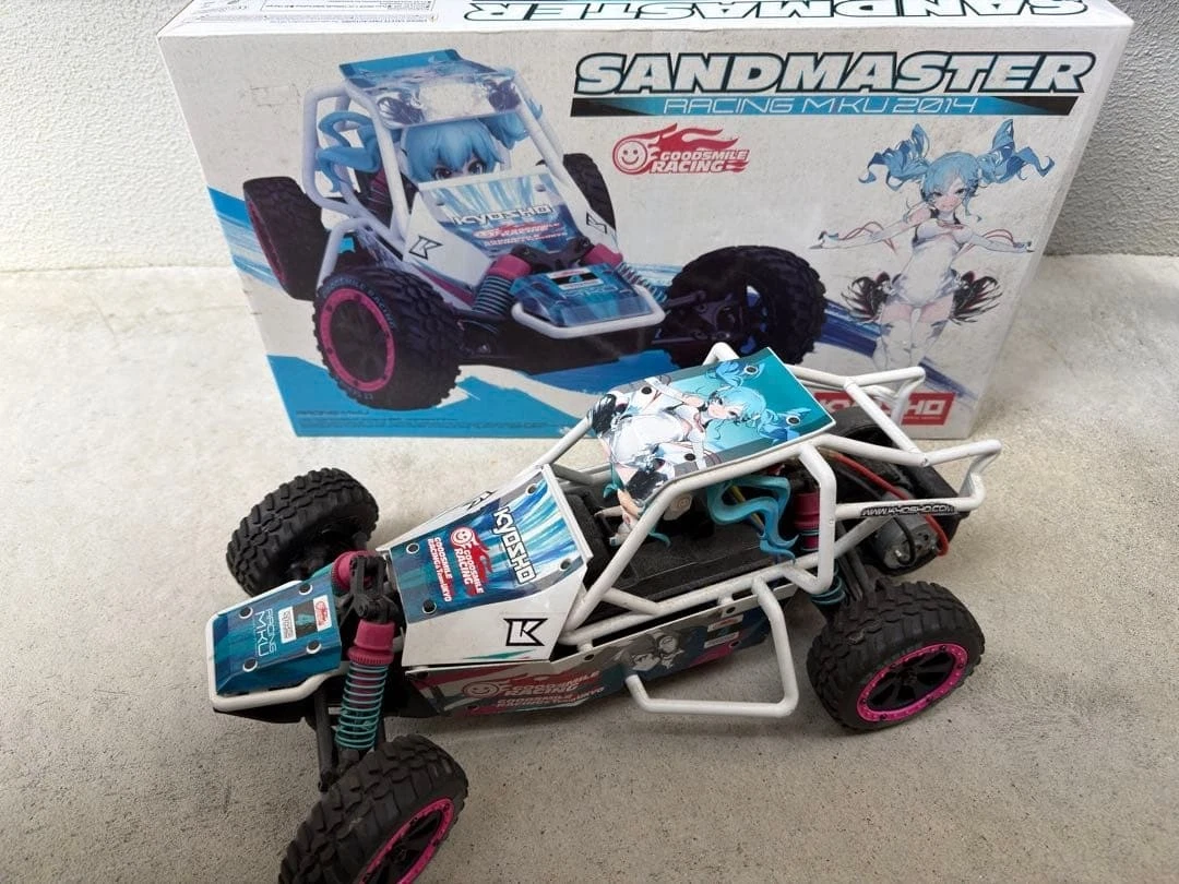 Kyosho Sandmaster Racing MK-01 初音ミク Kyosho Sandmaster Racing MK-01 Hatsune Miku 1/10 RC Buggy Off Road