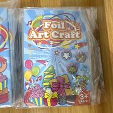 Foil Art Craft Kit for Kids Activity Set, Ages 3 Years, Multiple Packs