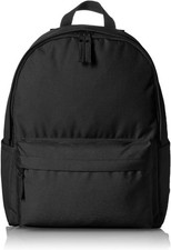 Backpack for School, Study, Travel, Durable Classic Design, Book Bag, Black