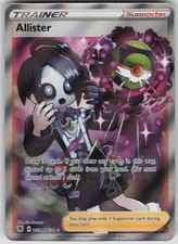 Pokemon TCG Allister Ultra Rare SWSH10 Astral Radiance Trainer Gallery TG24/TG30