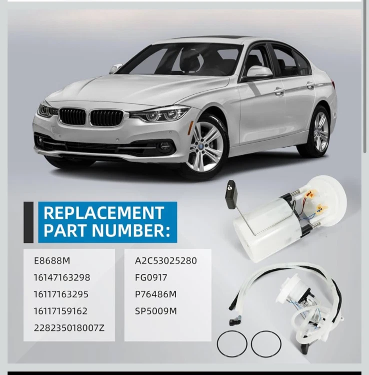 Conjunto de módulo de bomba de combustible eléctrica E8688M compatible con BMW 330xi 330i 2006-2012 Foto 2 de 4