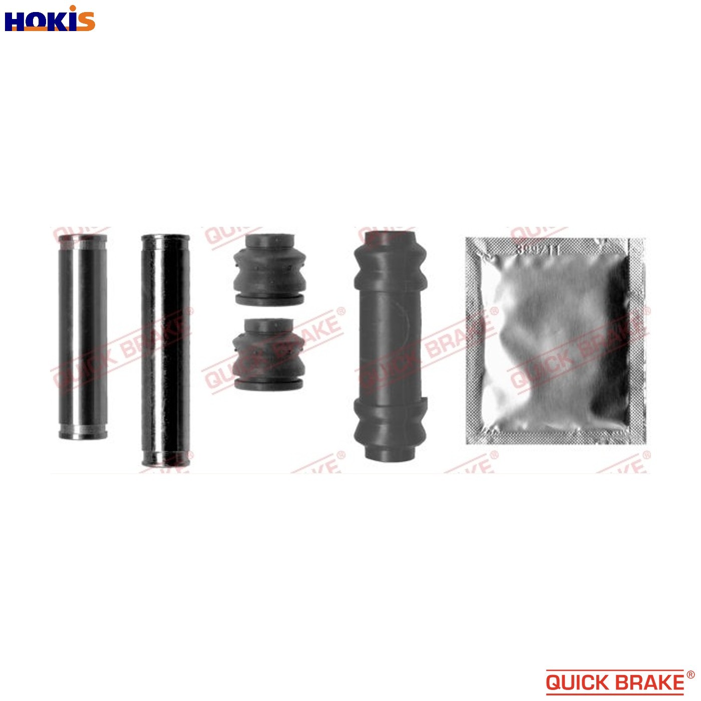 Fits QUICK BRAKE 113-1334X Guide Sleeve Kit, Brake - Image 12