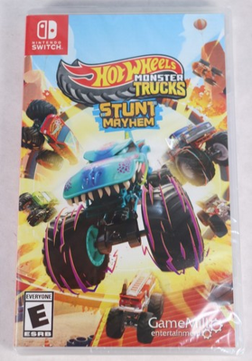 #ad Nintendo Switch Hot Wheels Monster Trucks Stunt Mayhem New $19.79