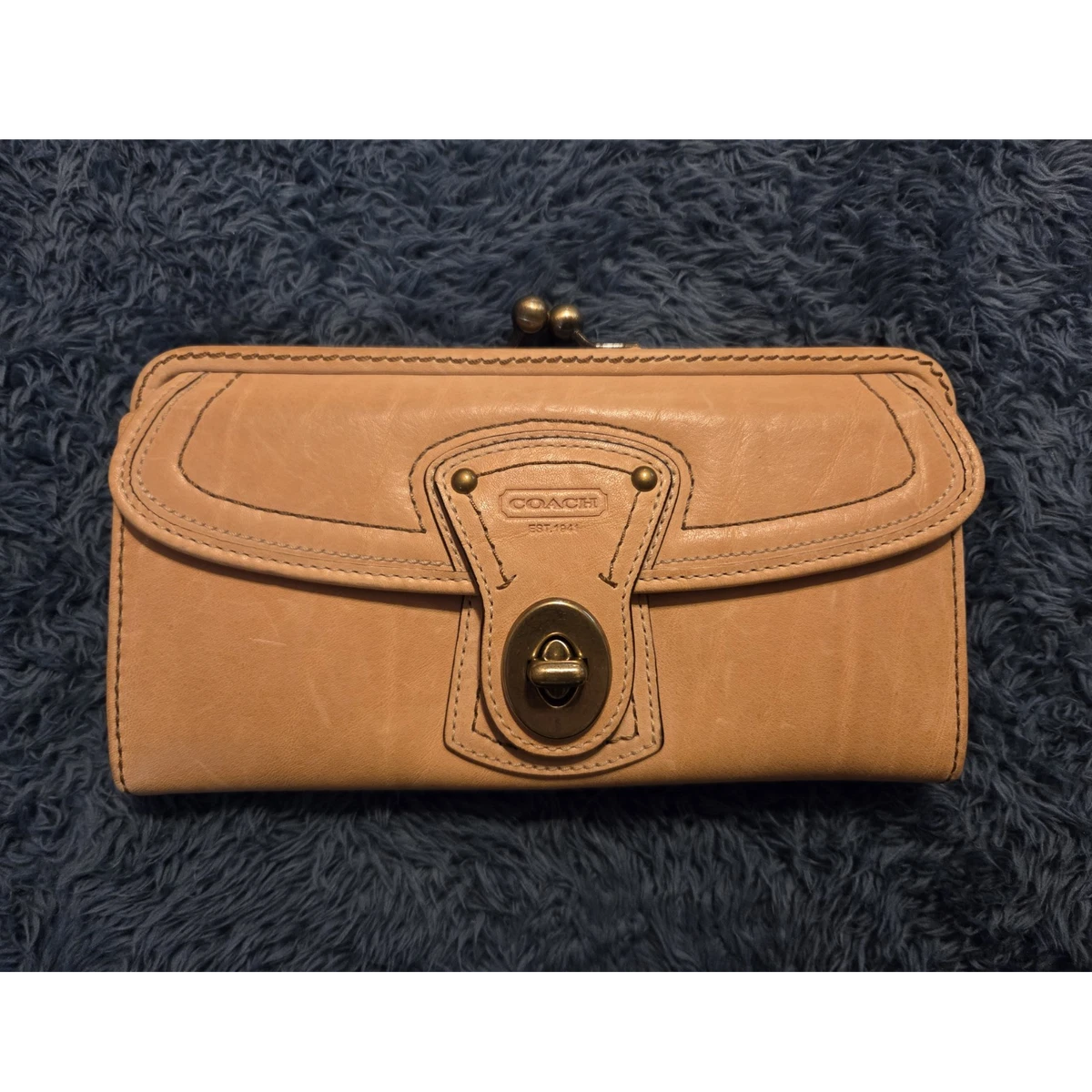 Coach Turnlock Wallet for sale - eBay