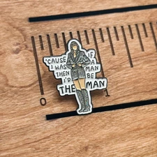 The Man Taylor Swift Enamel Brooch Pin