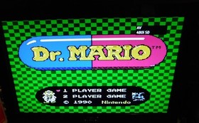 Dr. Mario (Nintendo Entertainment System 1990) cartuccia NES solo pulita testata