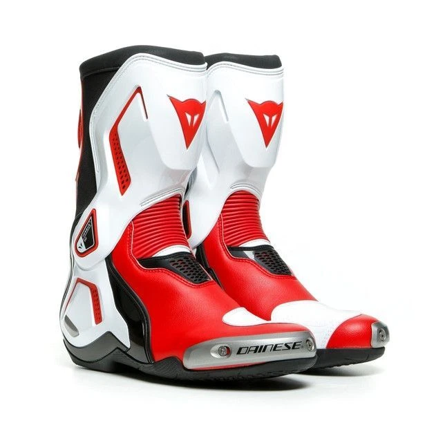 Racing Boots Dainese TORQUE 3 OUT Black White Lava Red eBay
