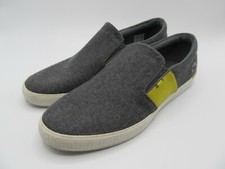 Raro Mocasín Lacoste Gason 9 AP SRM Hombres EE. UU. 12 Gris Monopatín ¡Bonito! Usado en excelente estado