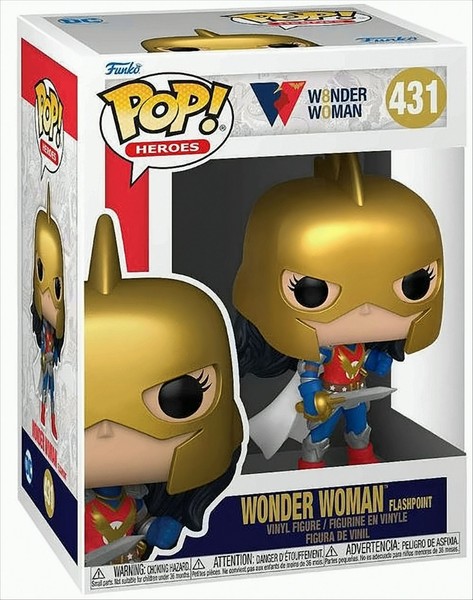 Gw430C Funko Pop! Heroes: Wonder Woman 80Th- Wonder Woman Neu & Ovp-image