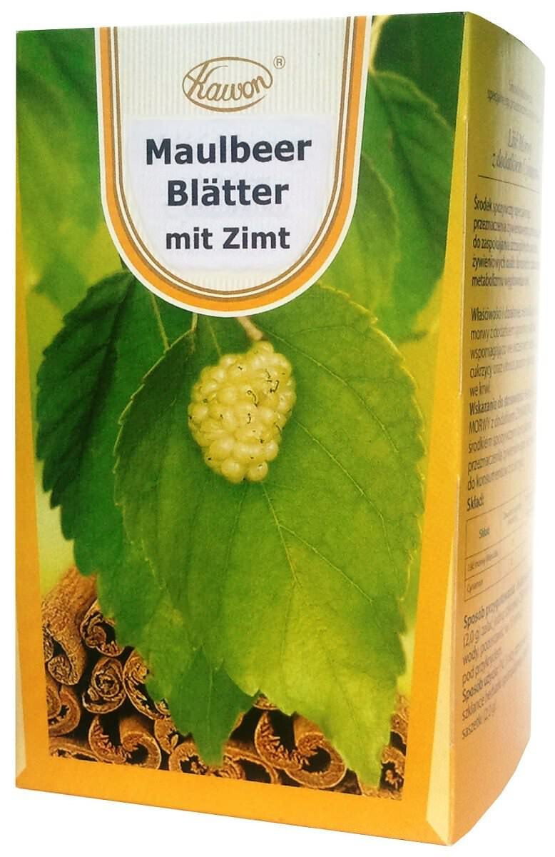 Maulbeerblätter Tee mit Zimt, 60 x 2g, 120g, 3 Pack., Zucker senken, abnehmen