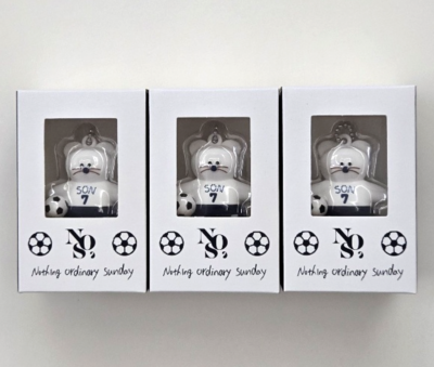 Heung-Min Son Monamhee x NOS7 SON.hee Figure Keyring *US-duty Paid