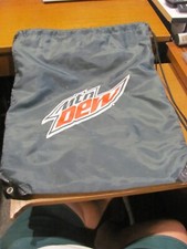 Mountain MTN Dew Black Drawstring Bag Backpack