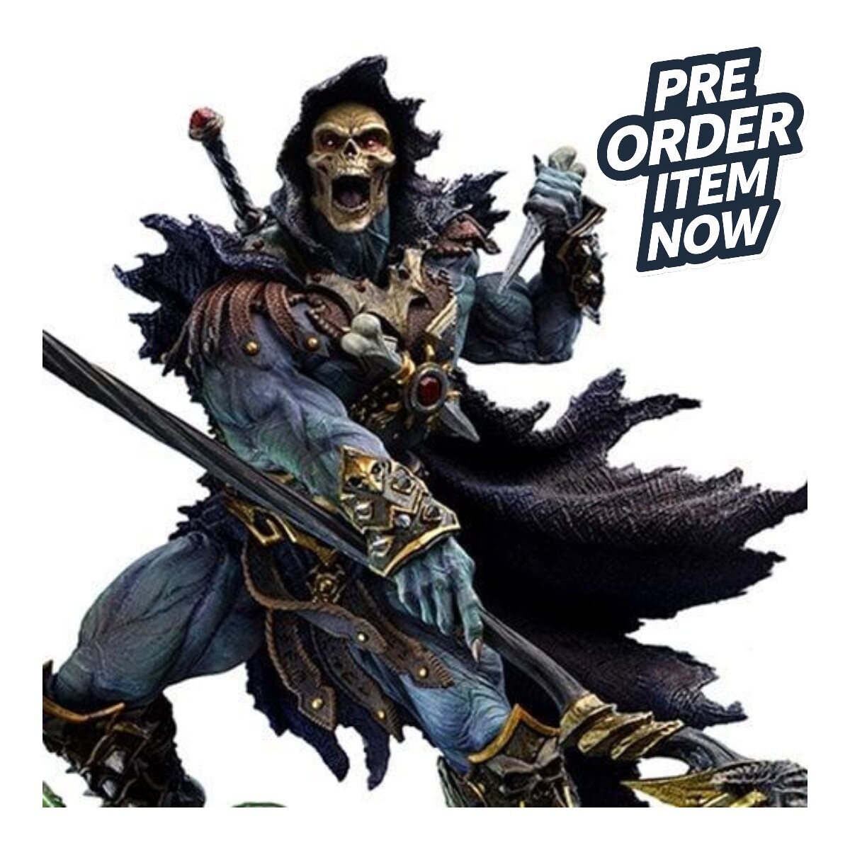 Skeletor Unleashed 1:10 Deluxe Art Scale Limited Edition Masters of the Universe  