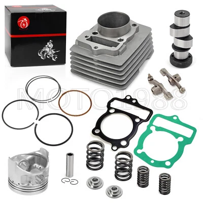 120cc 58mm Big Bore Cylinder Kit & Cam Kit For Honda CRF100 CRF100F XR100 XR100R - Bild 1 von 4
