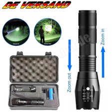  LED Taschenlampe Arbeitslicht taktisches Taktisches Fackel USB wiederaufladbare