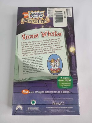 Rugrats Tales from the Crib Snow White VHS 2005 Brand Sealed NEW