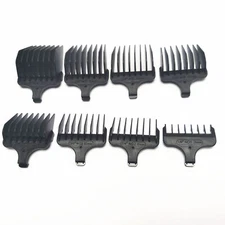 8PCS Clipper Comb (#1- #8,1/8"-1",3-25mm) Replacement For Wahl T-Blade 02144-200