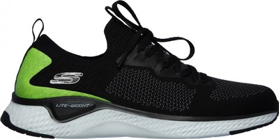 comfortable black trainers