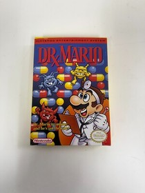 DR. MARIO NINTENDO NES VIDEO GAME CIB COMPLETE MINT INSERTS DRX