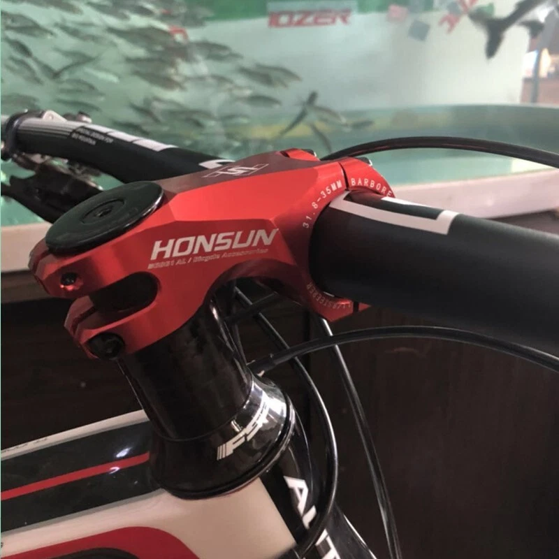 Bicycle Aluminum Short Stem 70mm -17° MTB XC AM Road Bike Handlebar Stem 160g - Image 4 of 4