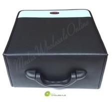 400 Discs Portable CD DVD Koskin Wallet Holder Bag Case Album Organizer Storage