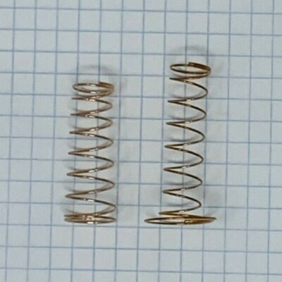 Universal Valve Springs, Brass Instrument, Bottom Action Springs, Set of 3